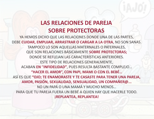 Las relaciones de pareja sobre protectoras Mayo 09 de 2012